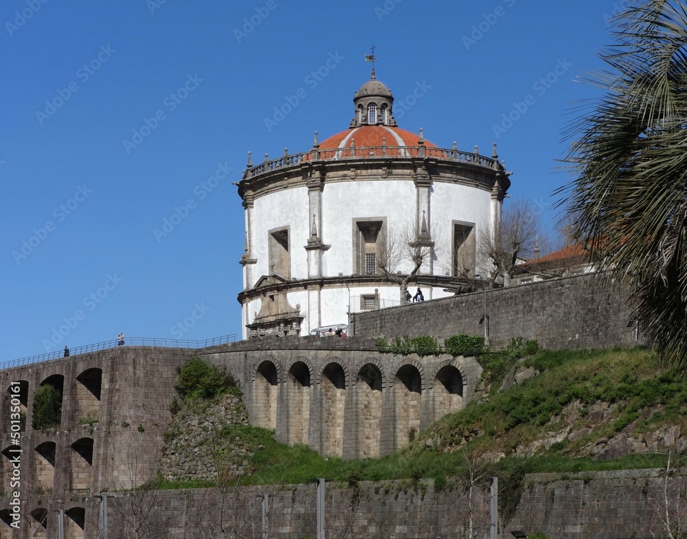 Monastery Serra do Pilar in Vilanova da Gaia,  Porto - Portugal 