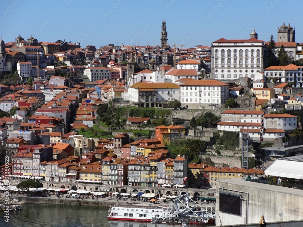 Colorful Porto panorama - Portugal 