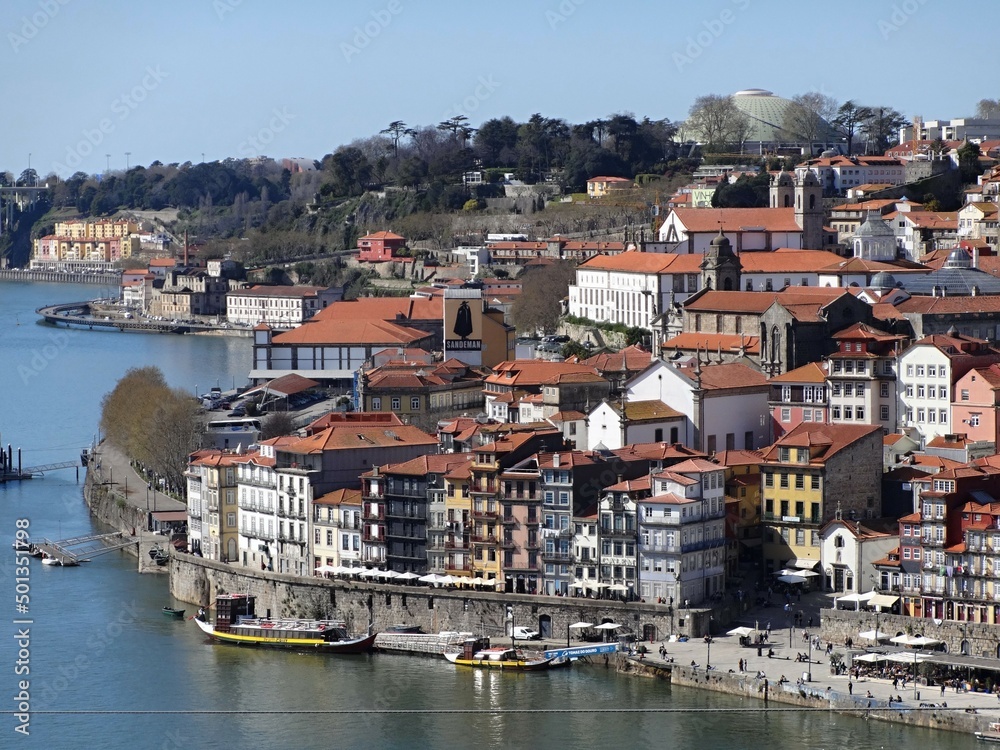 Colorful Porto panorama - Portugal 
