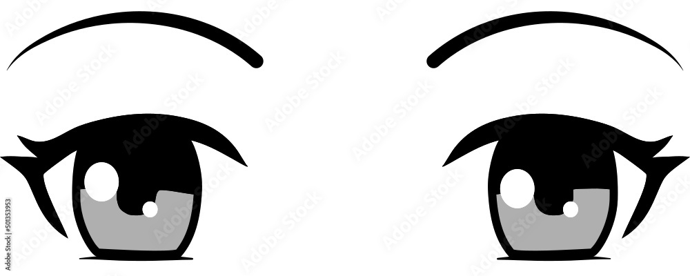 Colorful eyes collection isolated on white, modern design, Cartoon woman eyes and eyebrows with lashes. Isolated vector illustration. Can used for T-shirt print, poster and cards. cartoon anime eyes Colorful eyes collection isolated on white, modern design, Cartoon woman eyes and eyebrows with lashes. Isolated vector illustration. Can used for T-shirt print, poster and cards. cartoon anime eyes