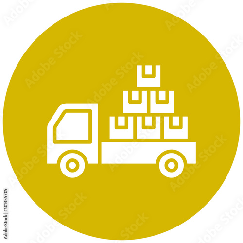 Vector Design Freight Icon Style