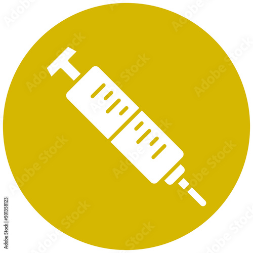 Vector Design Syringe Icon Style