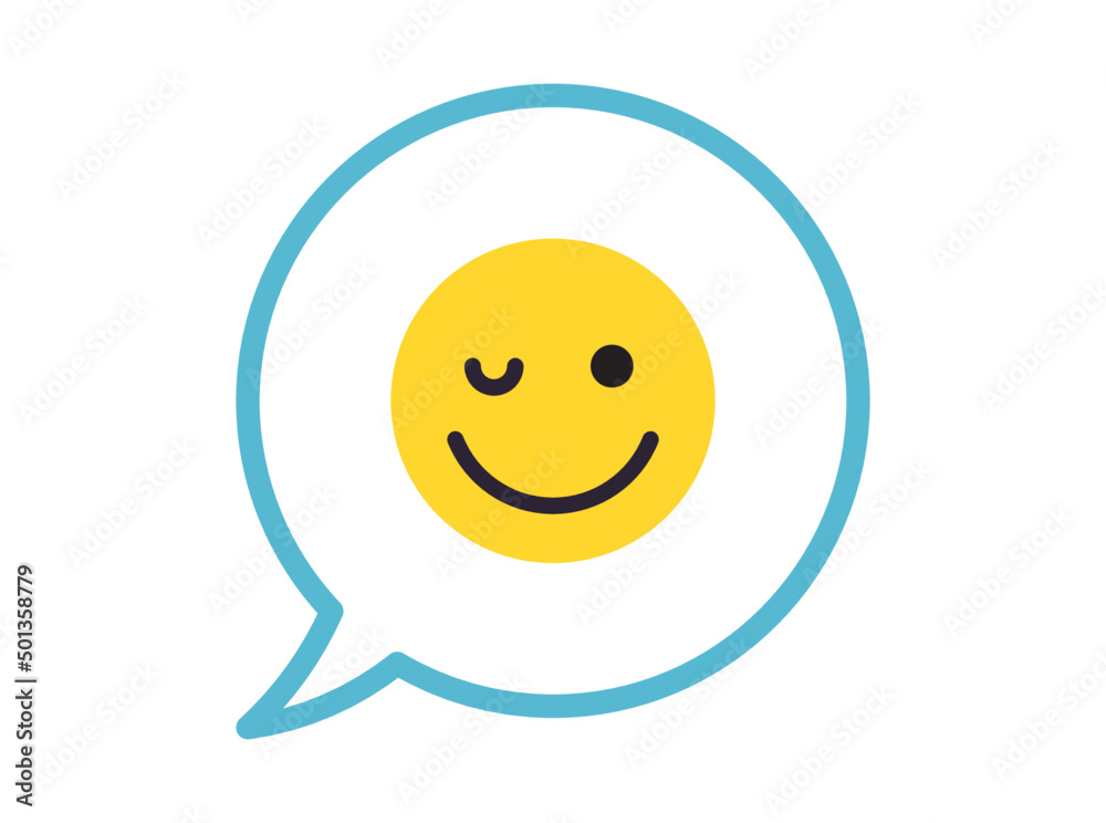 Simple facial expression and yellow cartoon smile flat vector illustration.
Simple facial expression and yellow cartoon smile flat vector illustration.