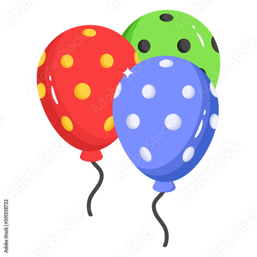 Easter Balloons 