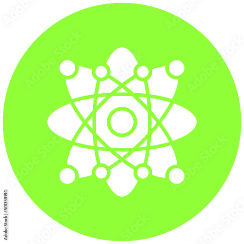 Vector Design Atom Icon Style