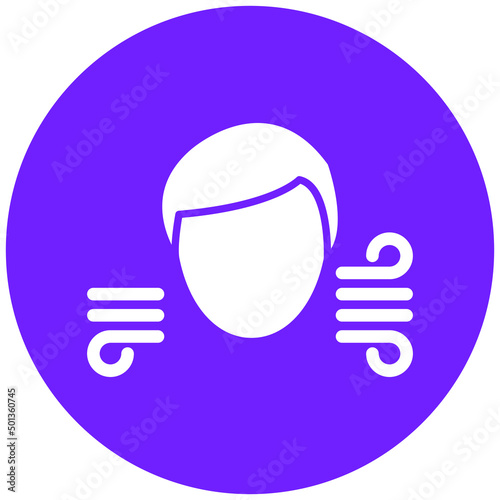 Vector Design Bad Breath Icon Style
