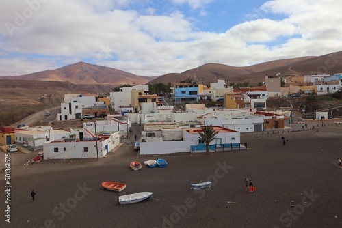 Miasteczko Ajuy na wyspie Fuerteventura