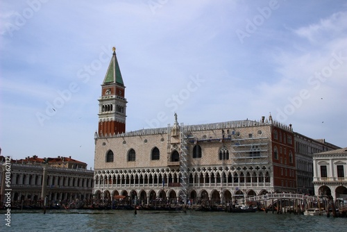 Italy, Veneto, Venice: View of Saint Marco Bell Tower. © Raffaello Tiziano