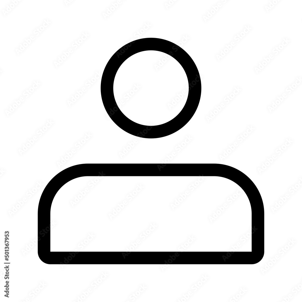 Icon empty person Icon empty person