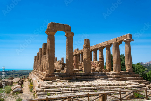 Vallée des Temples d'Agrigente en Sicile, Italie