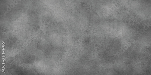 Close-up of black textured background. Grey grunge textured wall. Copy space