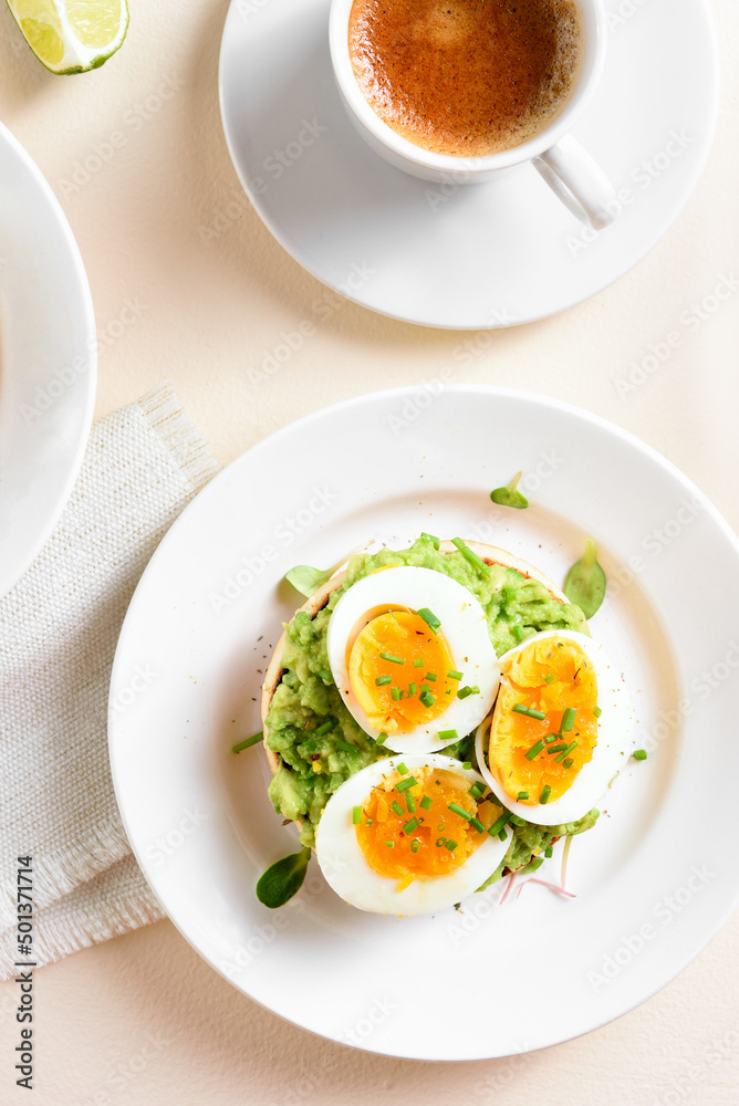 Avocado egg sandwich Avocado egg sandwich