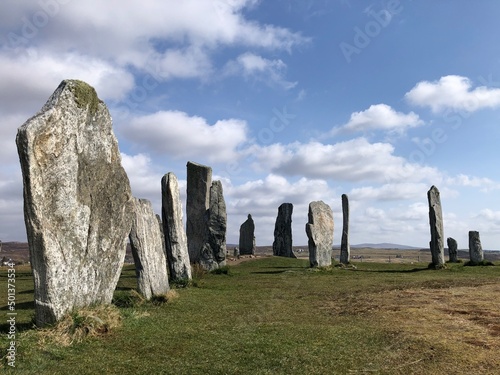 Callanish Standing Stones on the Isle of Lewis, Outer Hebrides, Scotland