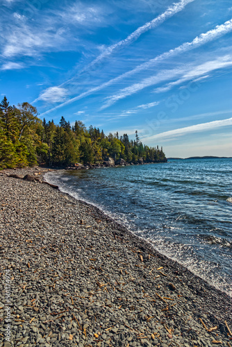 Wallpaper Mural Beautiful cloud streaks coming out of th forest and decorating the sky - SG PP, Thunder Bay, Ontario, Canada Torontodigital.ca