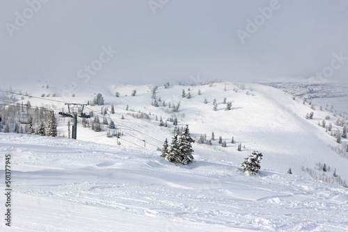 Powder Mountain Ski resort in Utah 