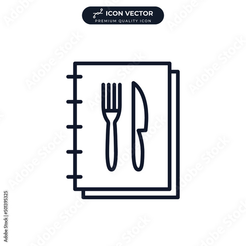menu icon symbol template for graphic and web design collection logo vector illustration
