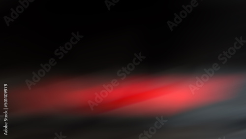 Black and red, abstract blurred background.