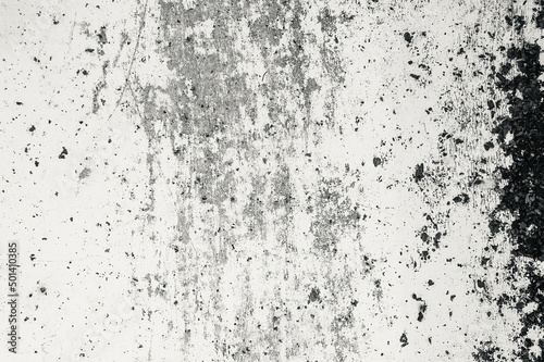 Background, texture of a dirty, stained gray wall.