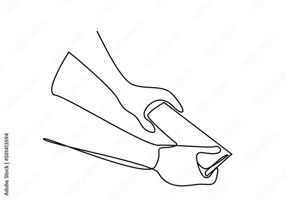 an employee is making calculations with a hand measuring instrument and analyzing