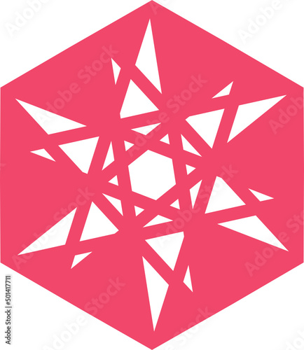 Módulo Hexagonal para Padrão Geométrico Contínuo 