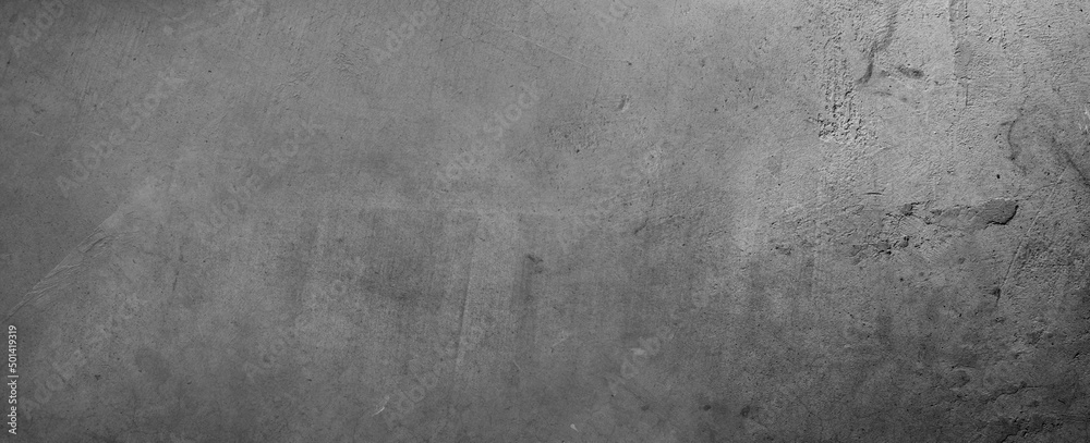 Close-up of abstract gray concrete wall texture background - obrazy, fototapety, plakaty 
