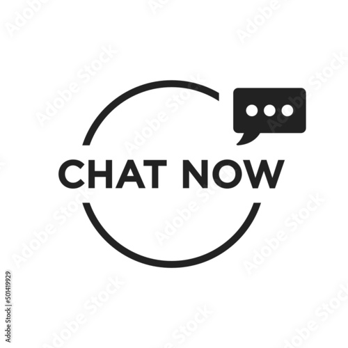 Chat Now icon, Chat Now Vector, Chat Now, Support Chat, Live Chat, Chat Icon, Service Chat, Vector Illustration Background