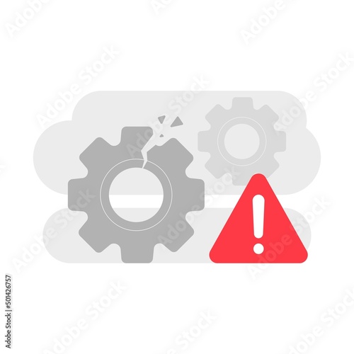 error while loading, couldnt load, tap to retry concept illustration flat design vector eps10. modern graphic element for landing page, empty state ui, infographic, icon photo