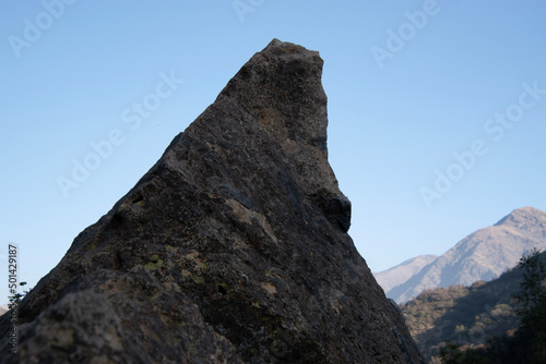 rock in the mountains