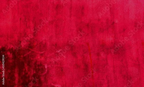 scary red wall background. creepy blood texture for background as well as scary background © RUSWANTO