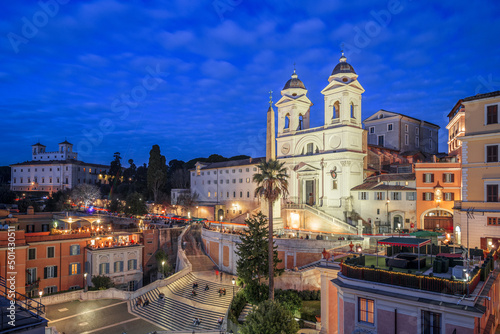 Rome  Italy at the Spanish Steps