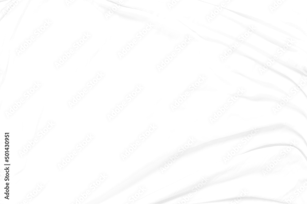 Top view Abstract White cloth background with soft waves.Wave and curve overlapping with different shadow of color,white fabric, crumpled fabric. Top view Abstract White cloth background with soft waves.Wave and curve overlapping with different shadow of color,white fabric, crumpled fabric.