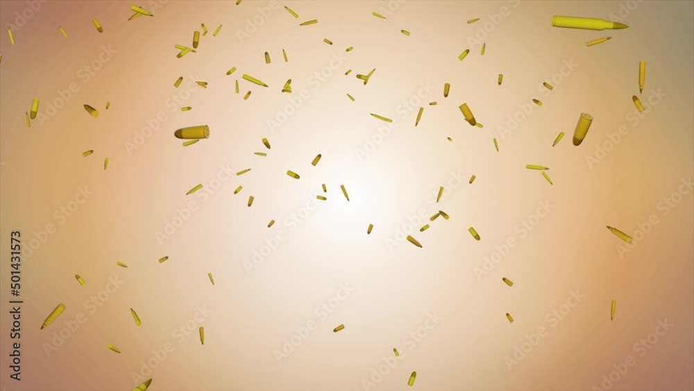 Flight of bullet on green screen Bullets falling Down with Luma Matte Background. War Concept. Professional Cinematic. gun weapon army military firearm isolated ranger metal war protection