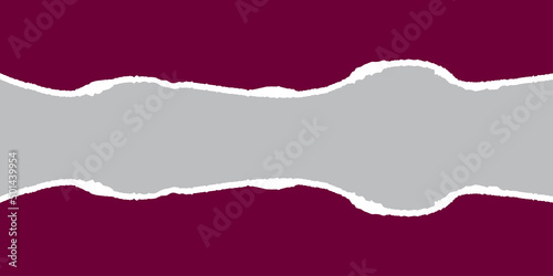 Wallpaper Mural Paper tear. Torn page effect. Grunge texture. Soft pattern. Vector illustration. stock image. Torontodigital.ca