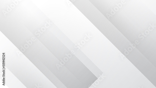 Abstract white square shape with futuristic concept presentation background. Suit for business, corporate, institution, party, festive, seminar, and talks.