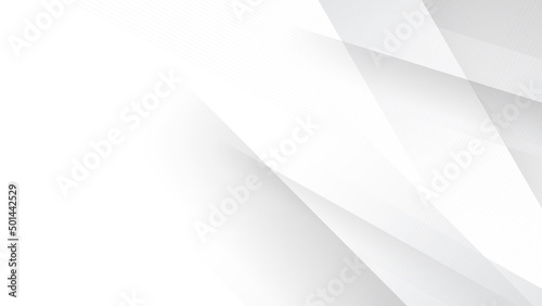 Abstract white square shape with futuristic concept presentation background. Suit for business, corporate, institution, party, festive, seminar, and talks.