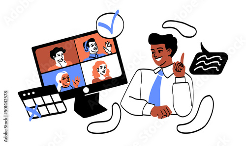 Success, business profit, plan