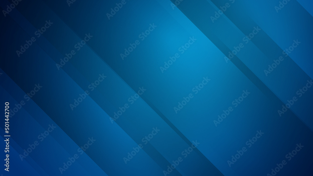 Abstract blue square shape with futuristic concept presentation background