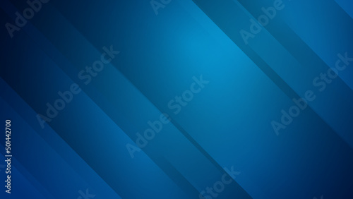 Abstract blue square shape with futuristic concept presentation background