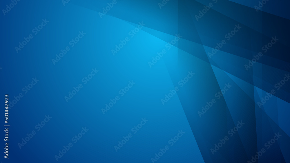 Abstract blue square shape with futuristic concept presentation background
