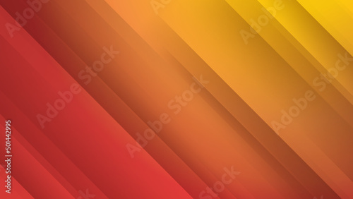 red orange abstract modern technology background design. Vector abstract graphic presentation design banner pattern background web template.