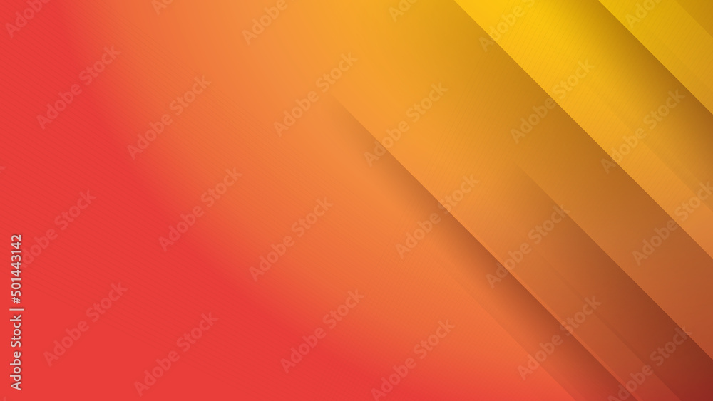 Abstract red orange background. Vector abstract graphic design banner pattern presentation background web template.