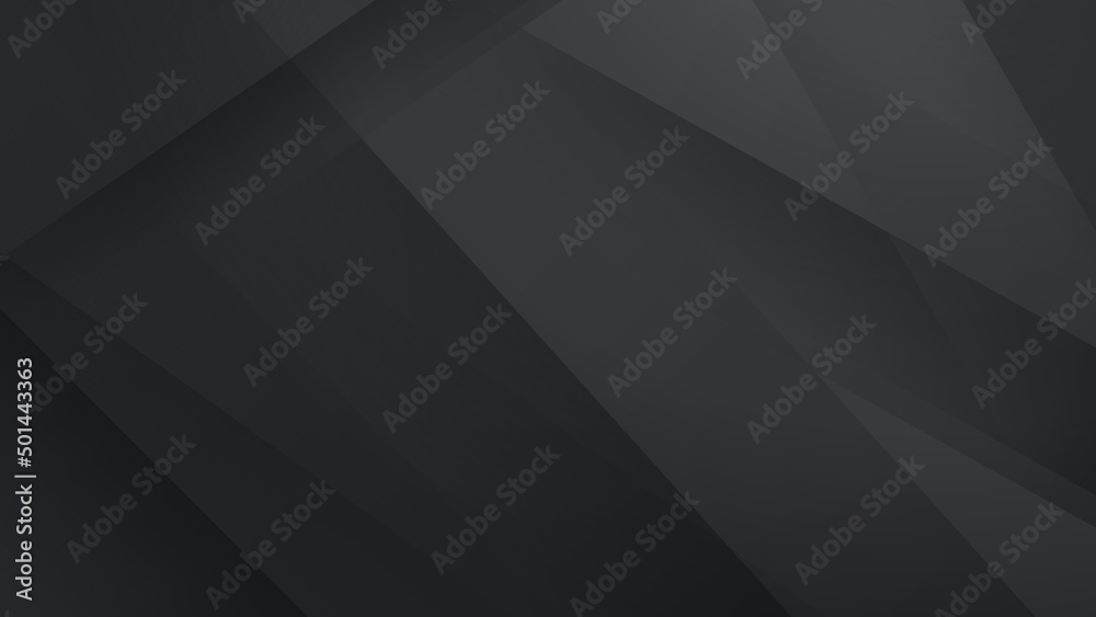 Minimal black grey abstract modern background design. Design for poster, template on web, backdrop, banner, brochure, website, flyer, landing page, presentation, certificate, and webinar