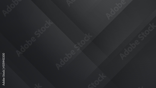 Modern black grey corporate abstract technology background. Vector abstract graphic design banner pattern presentation background web template.