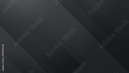 Abstract black grey geometric light triangle line shape with futuristic concept presentation background