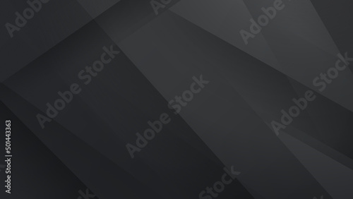 Minimal black grey abstract modern background design. Design for poster, template on web, backdrop, banner, brochure, website, flyer, landing page, presentation, certificate, and webinar