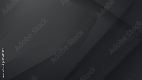 Abstract black grey background. Vector abstract graphic design banner pattern presentation background web template.