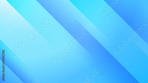 Vector light blue abstract, science, futuristic, energy technology concept. Digital image of light rays, stripes lines with light blue light, speed and motion blur over dark light blue background