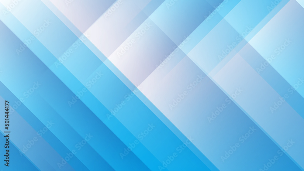 Obraz premium Abstract light blue white background. Vector abstract graphic design banner pattern presentation background web template.