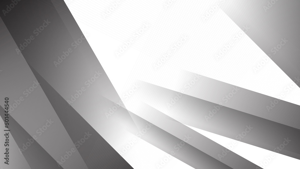 Abstract black and white vector technology background, for design brochure, website, flyer. Geometric black and white wallpaper for poster, certificate, presentation, landing page