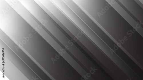 Abstract black and white background. Vector abstract graphic design banner pattern presentation background web template.